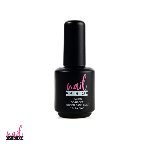 Nail Pro Base Rubber –  Clear 15ml