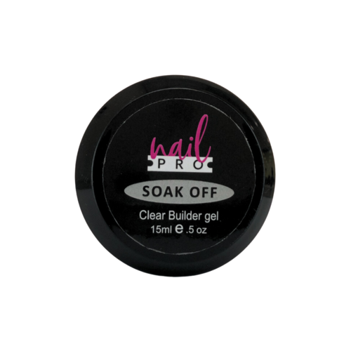 NAIL PRO Builder Gel 15ml -Clear